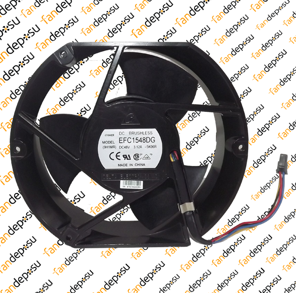 DELTA EFC1548DG  172x150x50mm  48V DC  3.12A  METAL KASA PLASTİK KANAT FAN