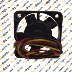 PELKO D4010Y24BPLP2a-5 40x40x10mm 24V DC 0.13A PLASTİK KASA PLASTİK KANAT FAN