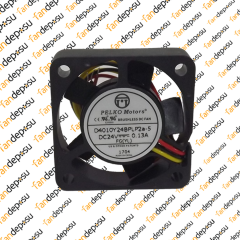 PELKO D4010Y24BPLP2a-5 40x40x10mm 24V DC 0.13A PLASTİK KASA PLASTİK KANAT FAN