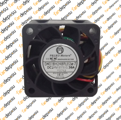 PELKO D4028H24BPLB2a-7 40x40x28mm 24V DC 0.36A PLASTİK KASA PLASTİK KANAT FAN
