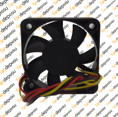 PELKO C5010H24BPLB2a-7  50x50x10mm  24V DC 0.10A PLASTİK KASA PLASTİK KANAT FAN