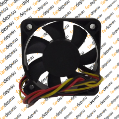 PELKO C5010H24BPLB2a-7  50x50x10mm  24V DC 0.10A PLASTİK KASA PLASTİK KANAT FAN