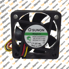 SUNON KDE2405PHV1  50x50x15mm  24V DC 1.5W  PLASTİK KASA PLASTİK KANAT FAN