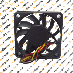 M FAN DA06010B12UF  60x60x10mm 12V DC 0.28A PLASTİK KASA PLASTİK KANAT FAN