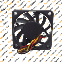 M FAN DA06010B12UF  60x60x10mm 12V DC 0.28A PLASTİK KASA PLASTİK KANAT FAN