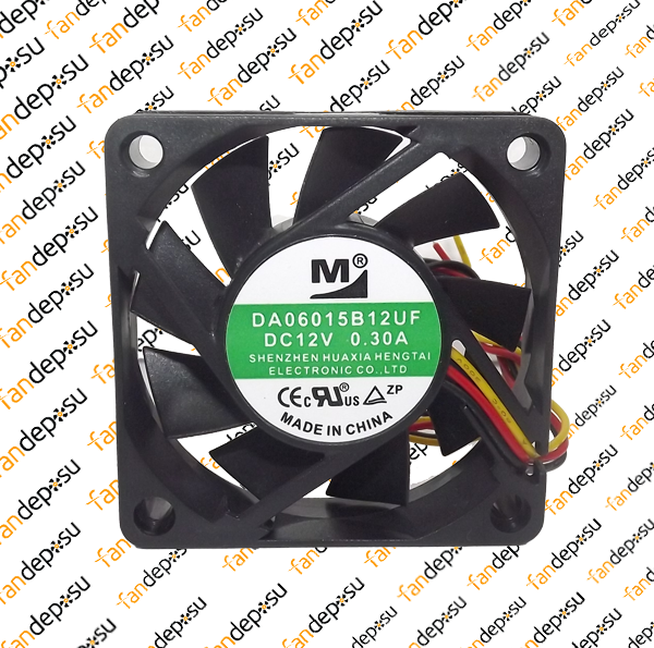M FAN DA06015B12UF 60x60x15mm 12V DC 0.30A PLASTİK KASA PLASTİK KANAT FAN