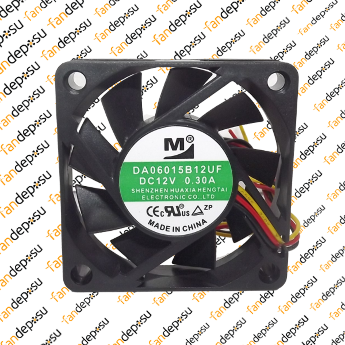M FAN DA06015B12UF 60x60x15mm 12V DC 0.30A PLASTİK KASA PLASTİK KANAT FAN