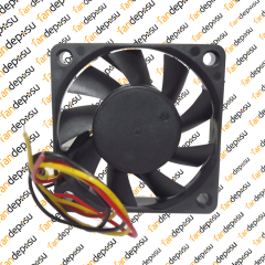 M FAN DA06015B12UF 60x60x15mm 12V DC 0.30A PLASTİK KASA PLASTİK KANAT FAN