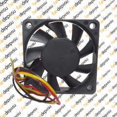 M FAN DA06015B12UF 60x60x15mm 12V DC 0.30A PLASTİK KASA PLASTİK KANAT FAN