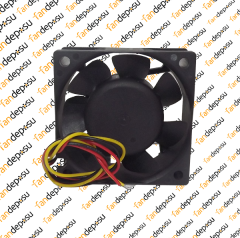 PELKO C6025X12SPLP2a-7  60x60x25mm 12V DC 0.37A PLASTİK KASA PLASTİK KANAT FAN