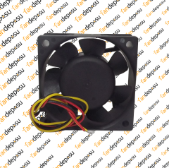 PELKO C6025X12SPLP2a-7  60x60x25mm 12V DC 0.37A PLASTİK KASA PLASTİK KANAT FAN