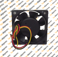 PELKO R6025Y24SPLP2a-7  60x60x25mm 24V DC 0.24A PLASTİK KASA PLASTİK KANAT FAN