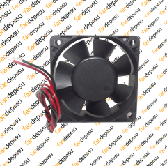 M FAN DA06025S12M  60x60x25mm 12V DC 0.18A PLASTİK KASA PLASTİK KANAT FAN