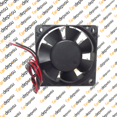 M FAN DA06025S12M  60x60x25mm 12V DC 0.18A PLASTİK KASA PLASTİK KANAT FAN
