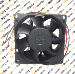 M FAN YM1208PMZB1  80x80x38mm 12V DC 0.69A  PLASTİK KASA PLASTİK PERVANE FAN