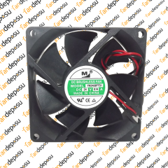 M FAN YM2408PTS1  80x80x25mm 24V DC 0.14A PLASTİK KASA PLASTİK KANAT FAN