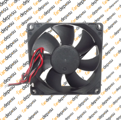 M FAN YM2408PTS1  80x80x25mm 24V DC 0.14A PLASTİK KASA PLASTİK KANAT FAN