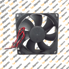 M FAN YM2408PTS1  80x80x25mm 24V DC 0.14A PLASTİK KASA PLASTİK KANAT FAN