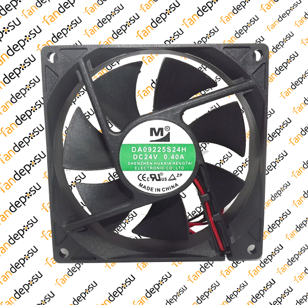 M FAN DA09225S24H  92x92x25mm 24V DC 0.40A PLASTİK KASA PLASTİK KANAT FAN