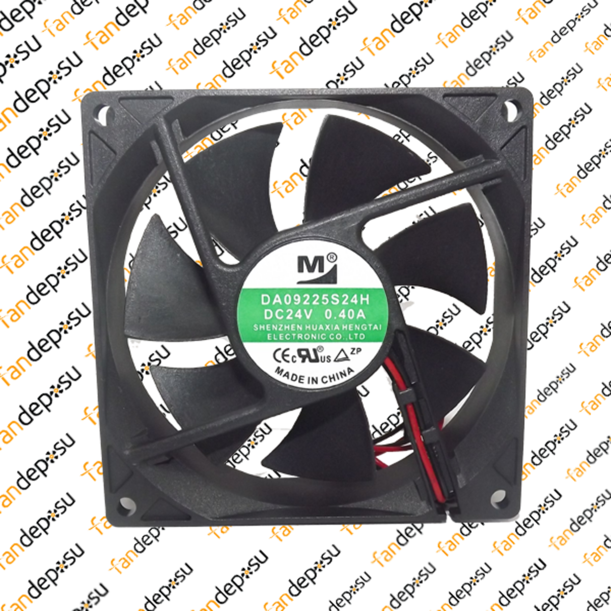 M FAN DA09225S24H  92x92x25mm 24V DC 0.40A PLASTİK KASA PLASTİK KANAT FAN