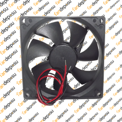 M FAN DA09225S24H  92x92x25mm 24V DC 0.40A PLASTİK KASA PLASTİK KANAT FAN