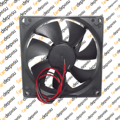 M FAN DA09225S24H  92x92x25mm 24V DC 0.40A PLASTİK KASA PLASTİK KANAT FAN