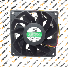 M FAN DZ09238B48UF  92x92x38mm 48V DC 0.80A PLASTİK KASA PLASTİK KANAT FAN