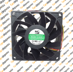 M FAN DZ09238B48UF  92x92x38mm 48V DC 0.80A PLASTİK KASA PLASTİK KANAT FAN
