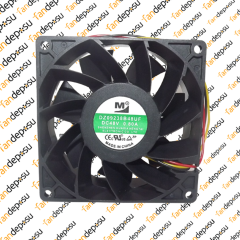 M FAN DZ09238B48UF  92x92x38mm 48V DC 0.80A PLASTİK KASA PLASTİK KANAT FAN