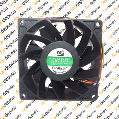 M FAN DZ09238B48UF  92x92x38mm 48V DC 0.80A PLASTİK KASA PLASTİK KANAT FAN