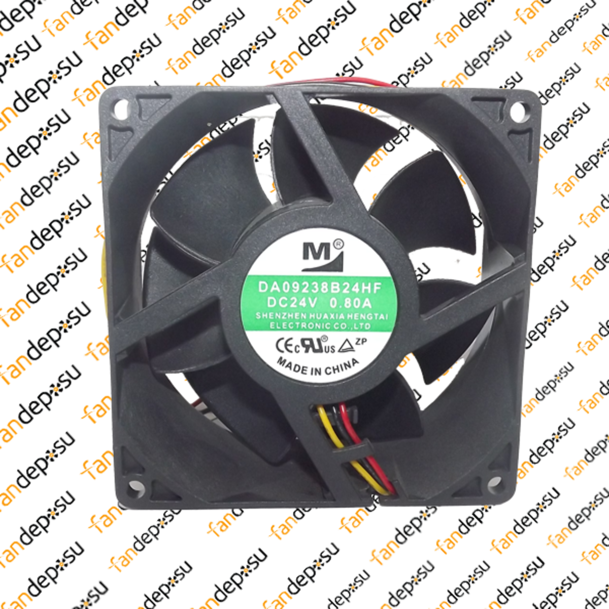 M FAN DA09238B24HF  92x92x38mm 24V DC 0.80A PLASTİK KASA PLASTİK KANAT FAN