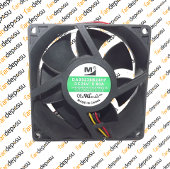 M FAN DA09238B24HF  92x92x38mm 24V DC 0.80A PLASTİK KASA PLASTİK KANAT FAN