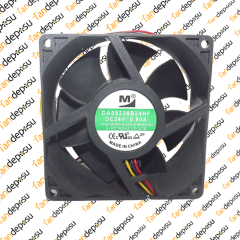 M FAN DA09238B24HF  92x92x38mm 24V DC 0.80A PLASTİK KASA PLASTİK KANAT FAN