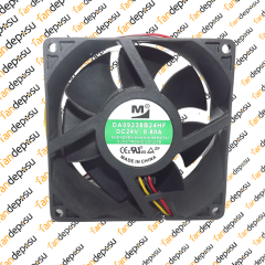 M FAN DA09238B24HF  92x92x38mm 24V DC 0.80A PLASTİK KASA PLASTİK KANAT FAN