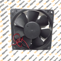 M FAN DA12038S12MA  120x120x38mm 12V DC 0.60A PLASTİK KASA PLASTİK KANAT FAN