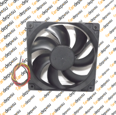 M FAN DA12025B12UF  120x120x25mm 12V DC 0.80A PLASTİK KASA PLASTİK KANAT FAN