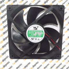M FAN YM2412PTS1  120x120x25mm 24V DC 0.10A PLASTİK KASA PLASTİK KANAT FAN