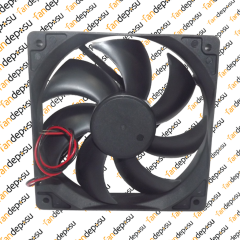 M FAN YM2412PTS1  120x120x25mm 24V DC 0.10A PLASTİK KASA PLASTİK KANAT FAN