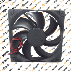 M FAN YM2412PTS1  120x120x25mm 24V DC 0.10A PLASTİK KASA PLASTİK KANAT FAN