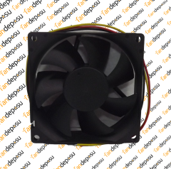 M FAN DA08025B24M 80x80x25mm 24V DC 0.30A PLASTİK KASA PLASTİK KANAT FAN