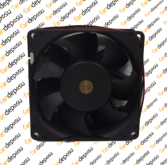 PELKO K9238H24BPLB2a-7 92x92x38mm 24V DC 0.81A PLASTİK KASA PLASTİK KANAT FAN