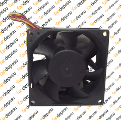 BİSEN BDD8038H48  80x80x38mm 48V DC 0.60A PLASTİK KASA PLASTİK KANAT FAN