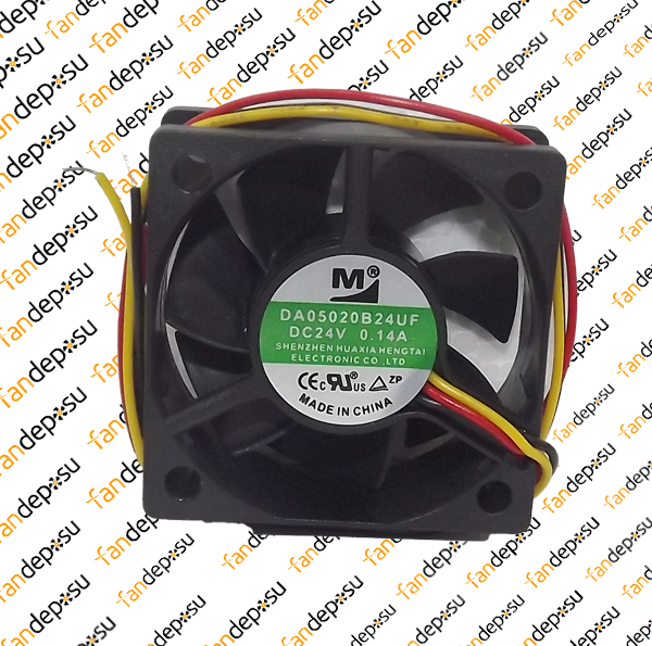 M FAN DA05020B24UF  50x50x20mm 24V DC 0.14A PLASTİK KASA PLASTİK KANAT FAN