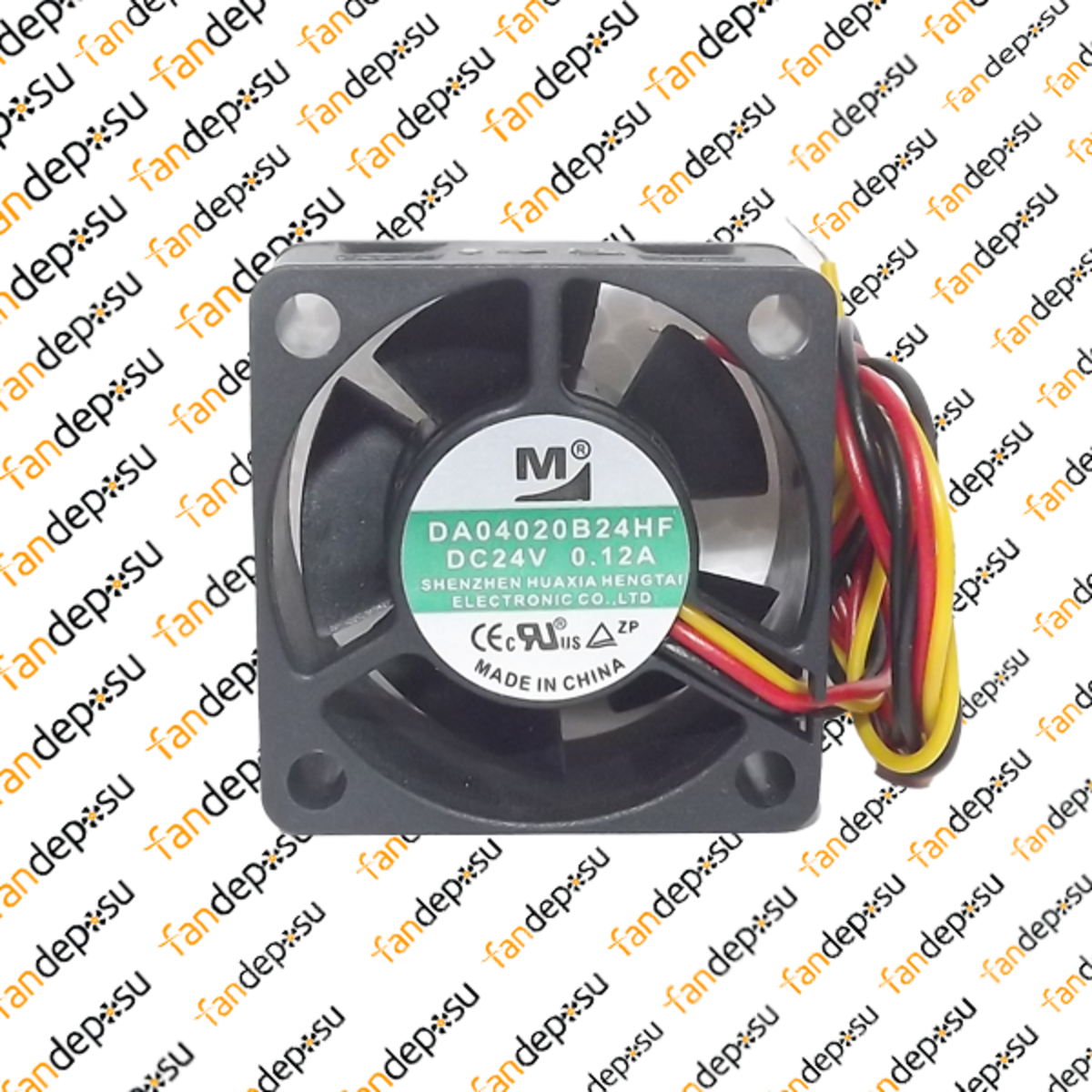 M FAN DA04020B24HF  40x40x20mm 24V DC 0.12A PLASTİK KASA PLASTİK KANAT FAN