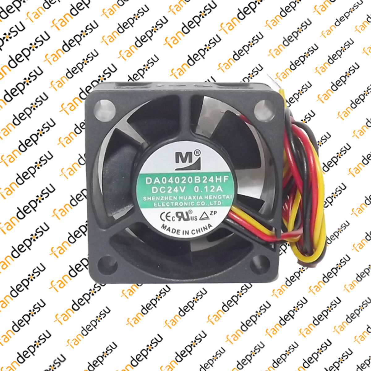 M FAN DA04020B24HF  40x40x20mm 24V DC 0.12A PLASTİK KASA PLASTİK KANAT FAN