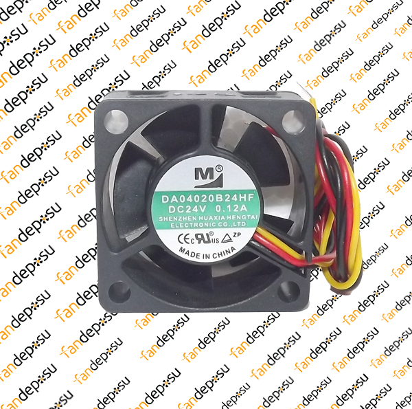 M FAN DA04020B24HF  40x40x20mm 24V DC 0.12A PLASTİK KASA PLASTİK KANAT FAN