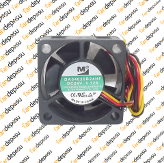 M FAN DA04020B24HF  40x40x20mm 24V DC 0.12A PLASTİK KASA PLASTİK KANAT FAN