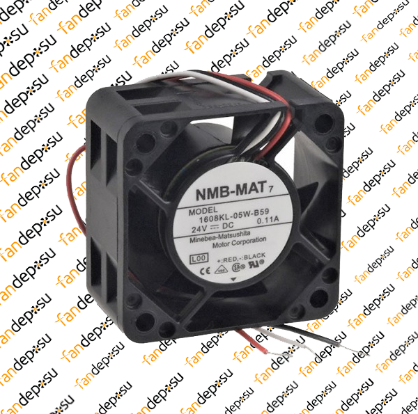 NMB 1608KL-05W-B59 (A90L-0001-0528#70) 40x40x20mm 24V DC 0.11A  FANUC FAN