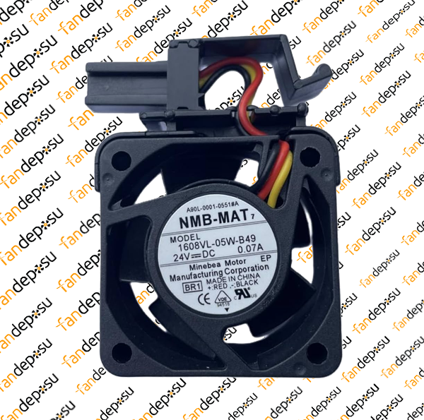 NMB 1608VL-05W-B49 (A90L-0001-0551#A) 40x40x20mm 24V DC 0.07A FANUC FAN