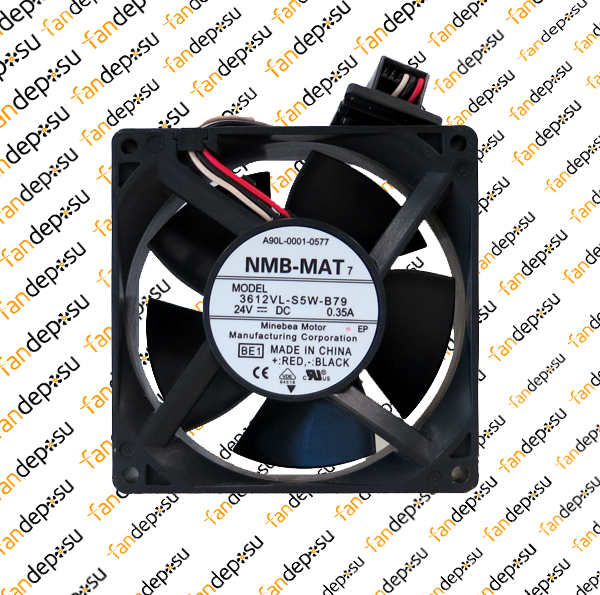 NMB 3612VL-S5W-B79 (A90L-0001-0577) 92x92x32mm 24V DC 0.35A FANUC FAN